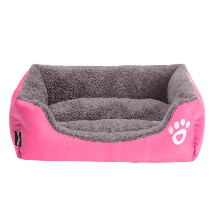image-Pet Bed Dog Cat Nest Waterproof Cloth XXL Dark Blue