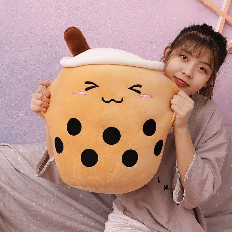 image-Camida Milk Tea Cup Plush Pillow 70cm Soft Cushion Toy