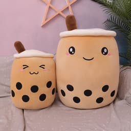 image-Camida Milk Tea Cup Plush Pillow 70cm Soft Cushion Toy