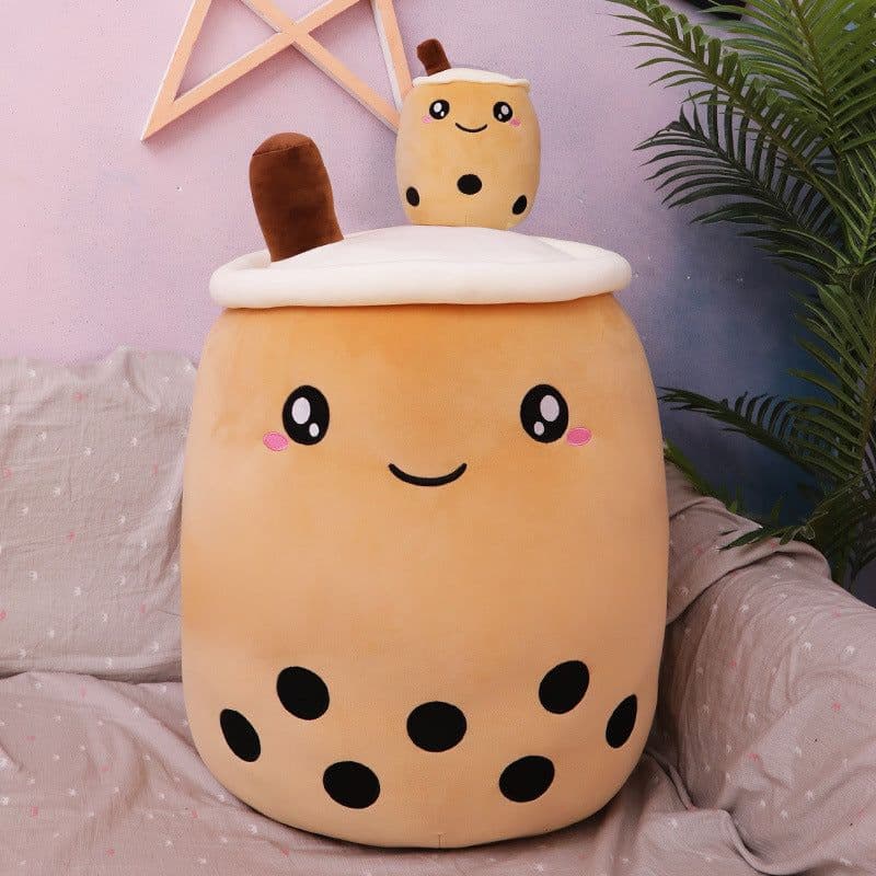 image-Camida Milk Tea Cup Plush Pillow 70cm Soft Cushion Toy