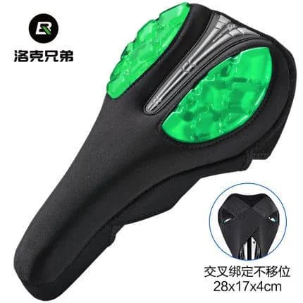 image-ROCKBROS Bicycle Seat Cover Silicone Cushion Mountain Bike LF1034
