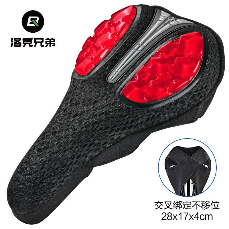 image-ROCKBROS Bicycle Seat Cover Silicone Cushion Mountain Bike LF1034