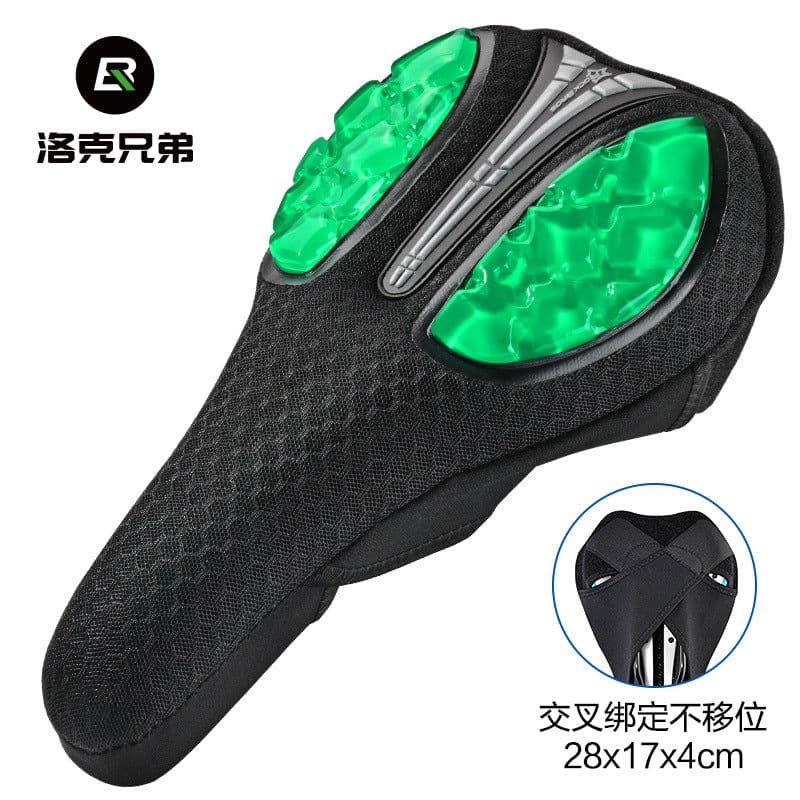 image-ROCKBROS Bicycle Seat Cover Silicone Cushion Mountain Bike LF1034