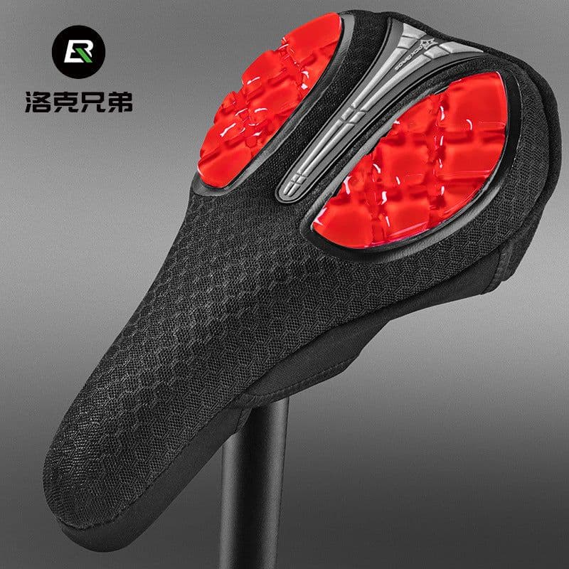 image-ROCKBROS Bicycle Seat Cover Silicone Cushion Mountain Bike LF1034