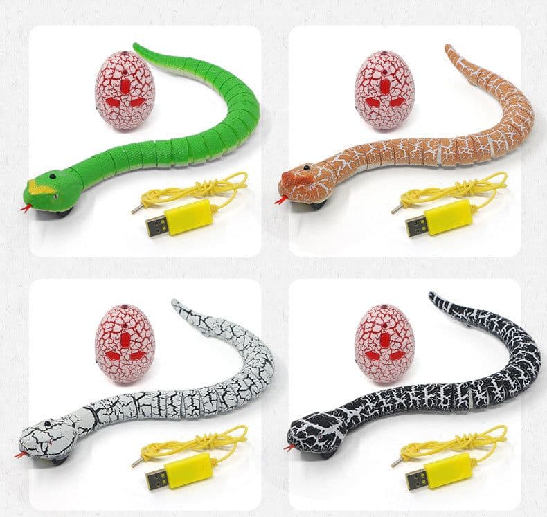 image-JINYUN Remote Control Infrared Rattlesnake Cobra Toy 38cm