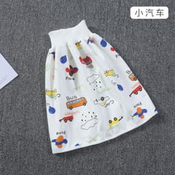 image-Baby Diaper Training Skirt Cotton High Waist Waterproof