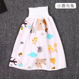 image-Baby Diaper Training Skirt Cotton High Waist Waterproof