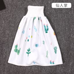 image-Baby Diaper Training Skirt Cotton High Waist Waterproof