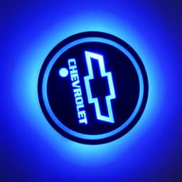 image-LED Car Cup Holder Coaster RGB Light USB Powered Non-Slip PVC