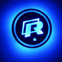 image-LED Car Cup Holder Coaster RGB Light USB Powered Non-Slip PVC