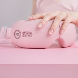 image-Tree Forest USB Eye Massager with Air Pressure Hot Compress Pink