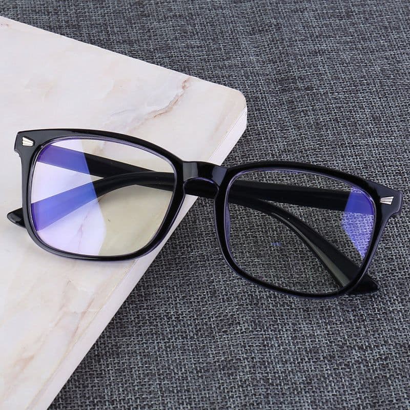 image-Silken Anti-Blue Light Glasses Big Frame Goggles Unisex