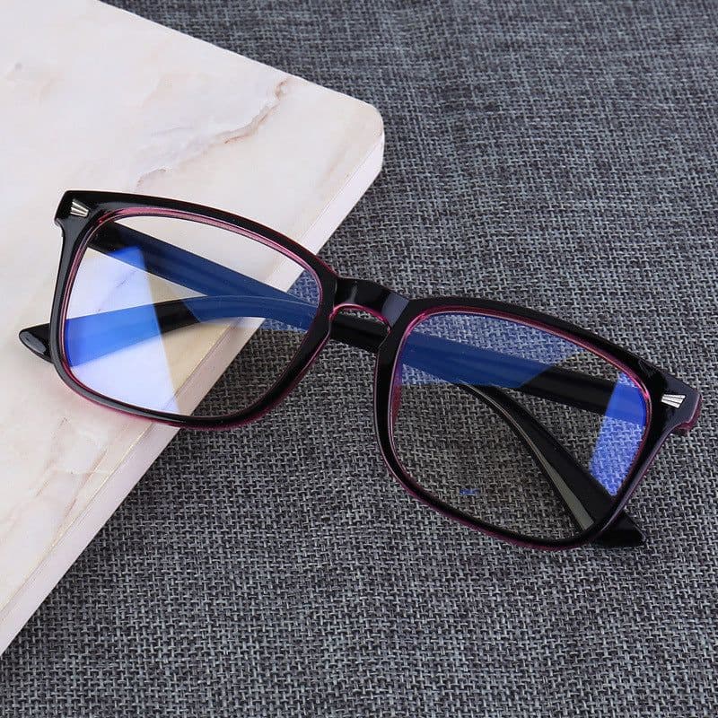 image-Silken Anti-Blue Light Glasses Big Frame Goggles Unisex