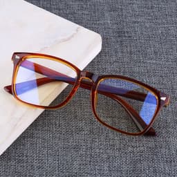 image-Silken Anti-Blue Light Glasses Big Frame Goggles Unisex