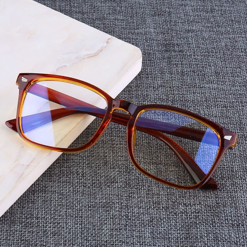 image-Silken Anti-Blue Light Glasses Big Frame Goggles Unisex