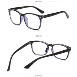 image-Silken Anti-Blue Light Glasses Big Frame Goggles Unisex