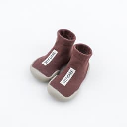 image-Point Bubble Children's Cotton Socks with Non-Slip Soles
