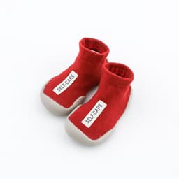 image-Point Bubble Children's Cotton Socks with Non-Slip Soles