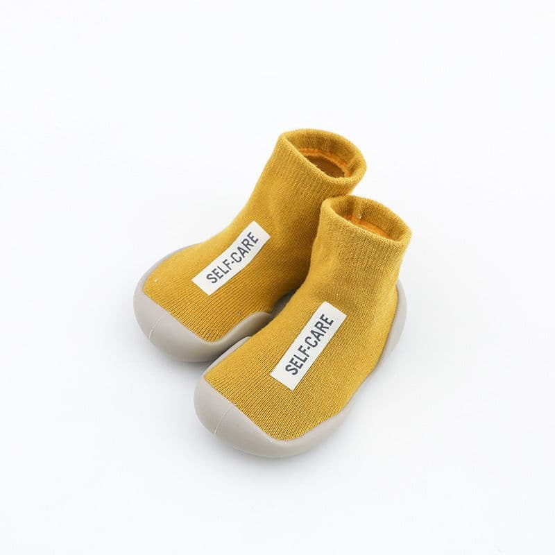 image-Point Bubble Children's Cotton Socks with Non-Slip Soles