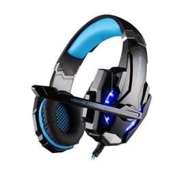 image-G2000 Wired Gaming Headset USB 3.5mm with Mic Black Red