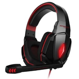 image-G2000 Wired Gaming Headset USB 3.5mm with Mic Black Red