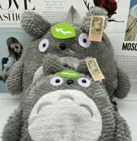 image-Totoro Plush Toy Backpack 40cm