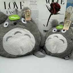 image-Totoro Plush Toy Backpack 40cm