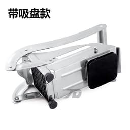 image-Stainless Steel Manual Potato Cutter French Fry Slicer