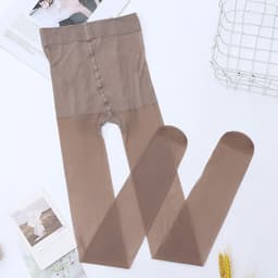 image-Ultra Thin Nylon Pantyhose Stockings Anti-Snag Nude Sheer Tights