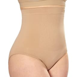 image-Women's High Waisted Shaping Panties Seamless Tummy Control Briefs