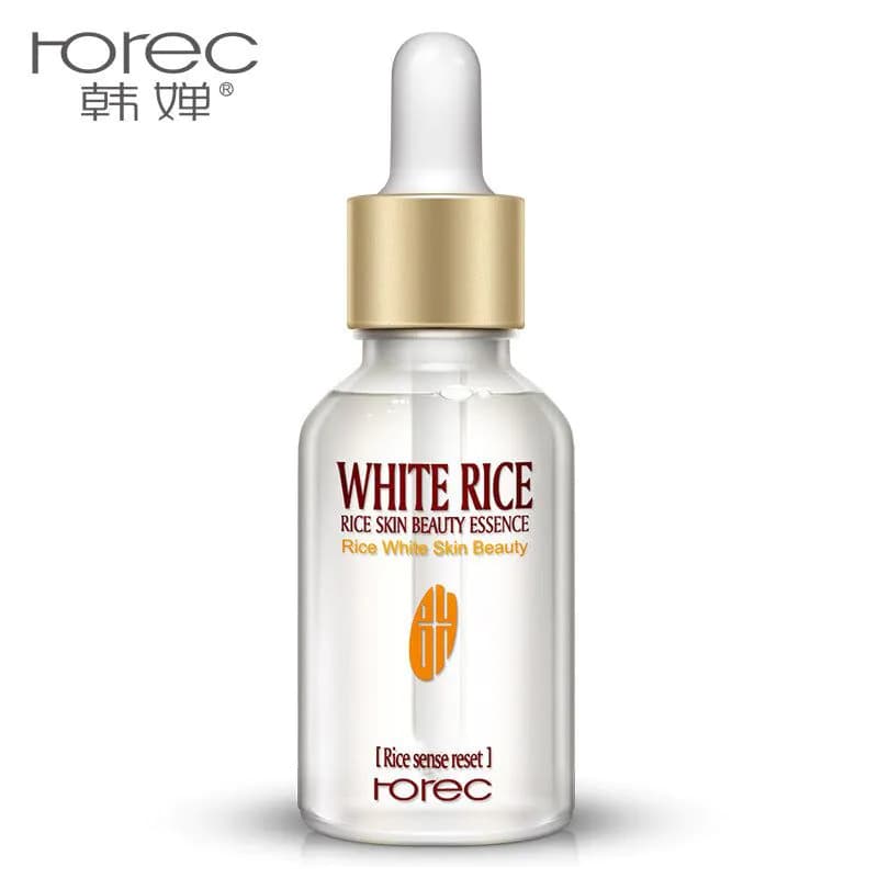 image-Han Chan White Rice Essence 15ml Moisturizing Pore Refining Serum