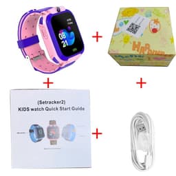 image-Q12 Kids Smart Watch 1.44" GPS Tracker Voice Chat SOS Monitor