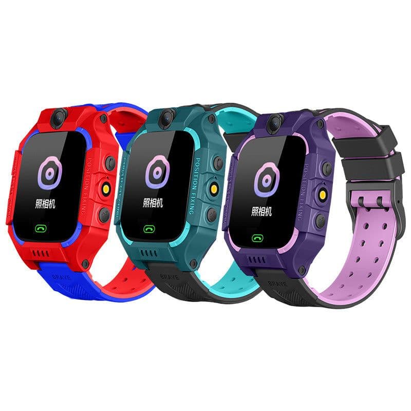 image-Q12 Kids Smart Watch 1.44" GPS Tracker Voice Chat SOS Monitor
