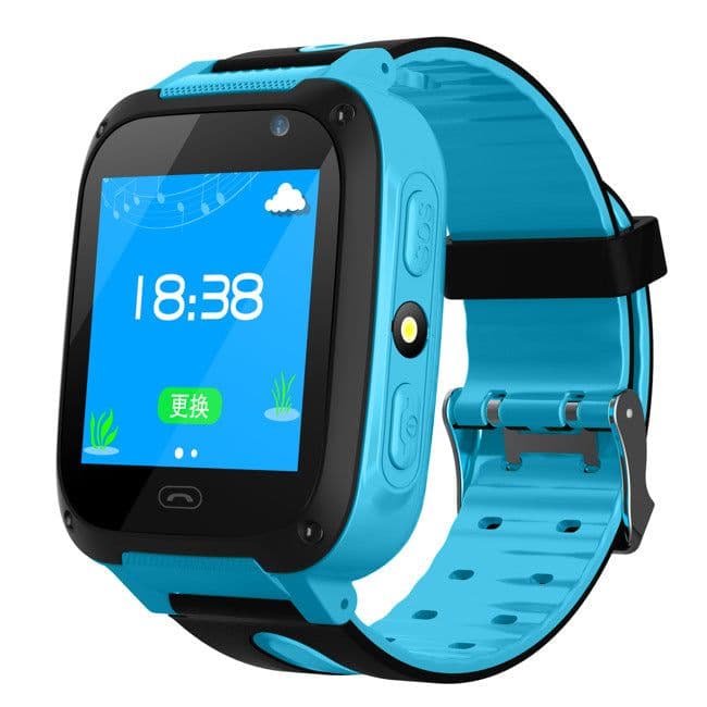 image-Q12 Kids Smart Watch 1.44" GPS Tracker Voice Chat SOS Monitor