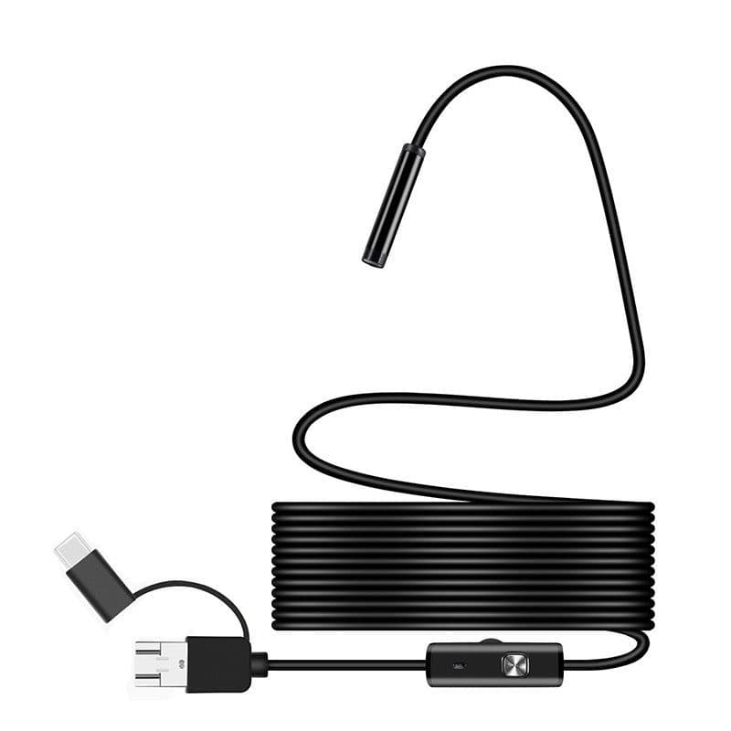 image-USB Endoscope Camera 5.5mm IP67 Waterproof 2M Industrial Inspection