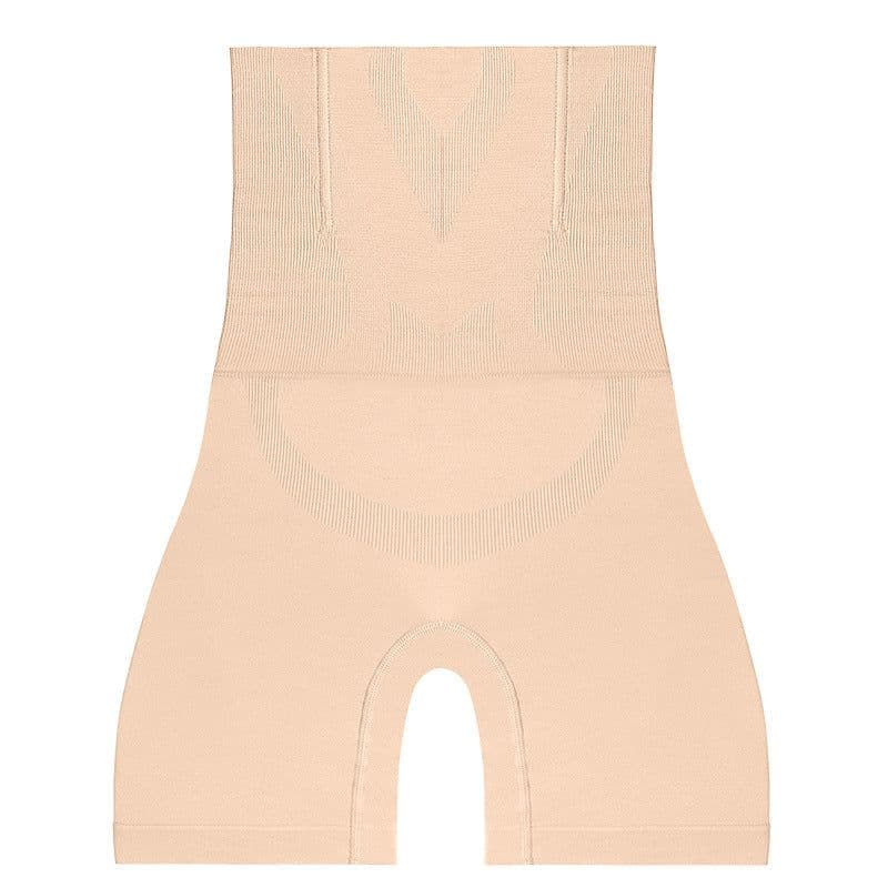 image-High-Waisted Seamless Shaping Corset with Boning Support