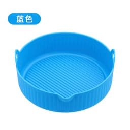 image-Air Fryer Silicone Baking Mat Pan Square Round Heat Resistant