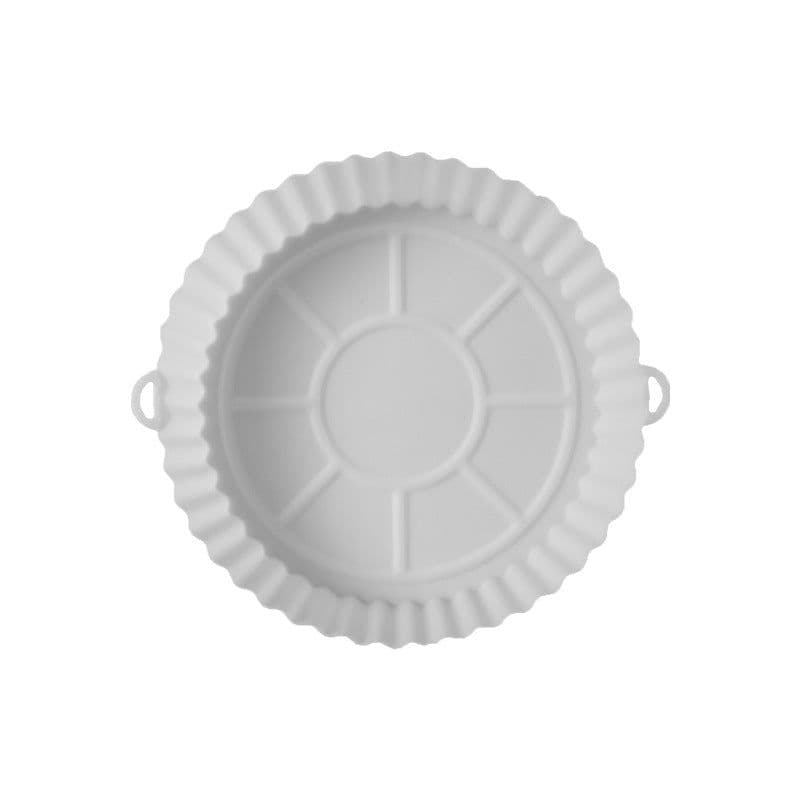 image-Air Fryer Silicone Baking Mat Pan Square Round Heat Resistant