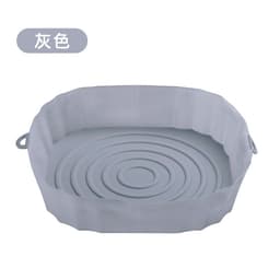 image-Air Fryer Silicone Baking Mat Pan Square Round Heat Resistant