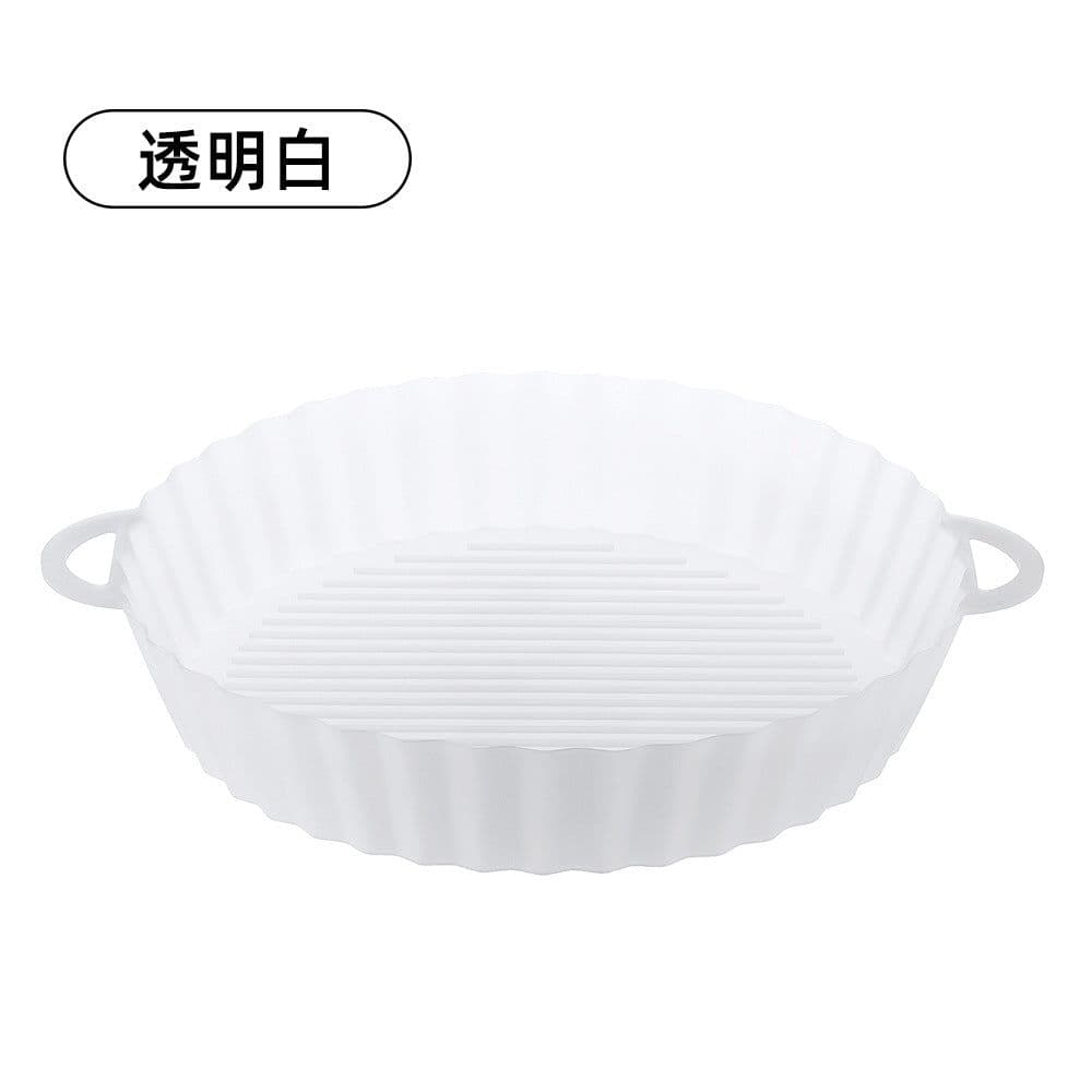 image-Air Fryer Silicone Baking Mat Pan Square Round Heat Resistant