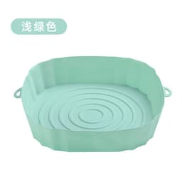 image-Air Fryer Silicone Baking Mat Pan Square Round Heat Resistant