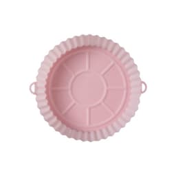 image-Air Fryer Silicone Baking Mat Pan Square Round Heat Resistant