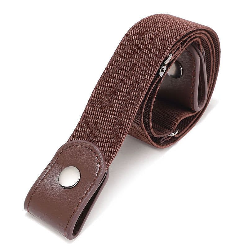 image-Elastic No-Buckle Invisible Belt for Women Jeans 130cm