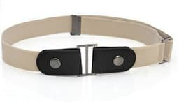 image-Elastic No-Buckle Invisible Belt for Women Jeans 130cm