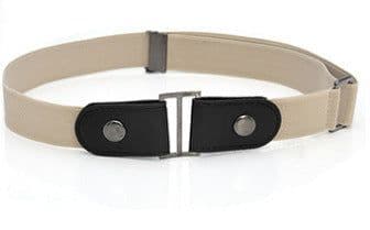 image-Elastic No-Buckle Invisible Belt for Women Jeans 130cm