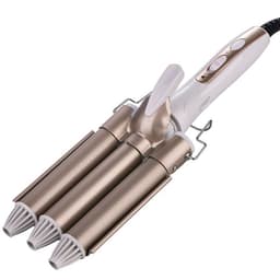 image-Jianwang Ceramic 3 Barrel Curling Iron Waver Hair Styling Tool