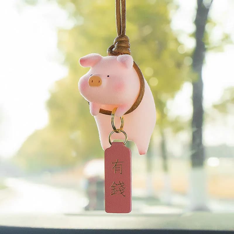image-Cute Piggy Car Pendant
