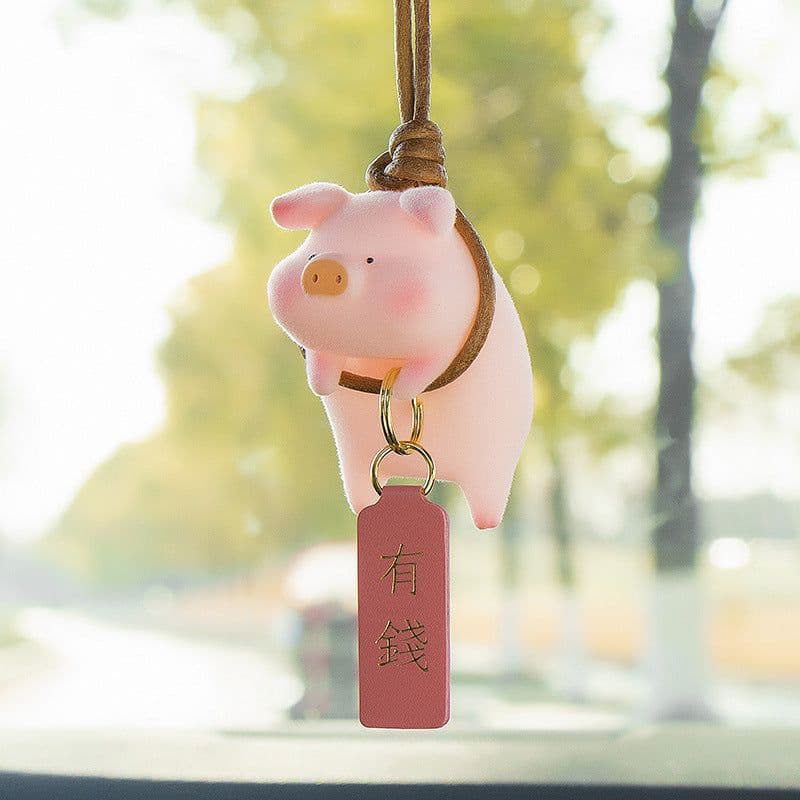 image-Cute Piggy Car Pendant