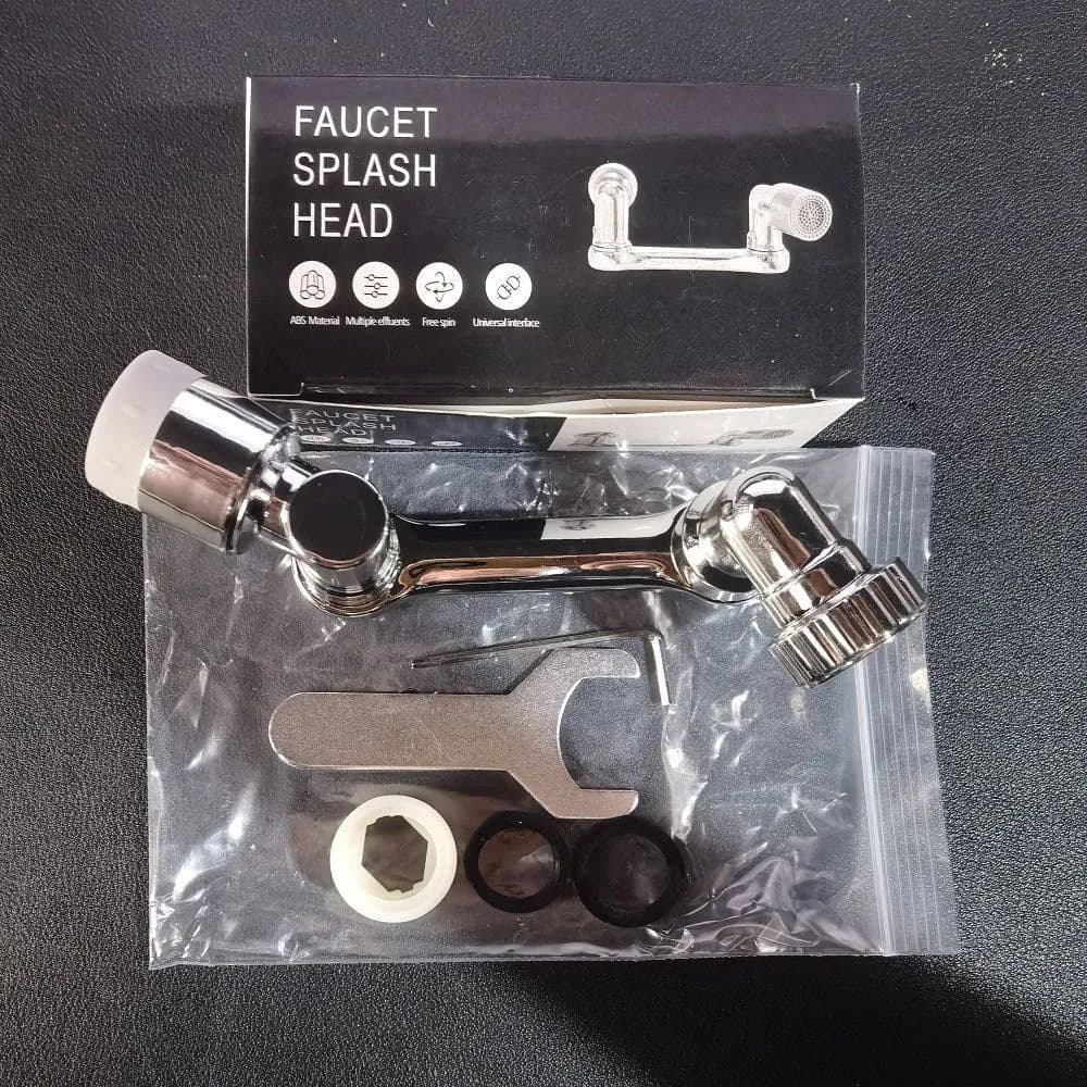 image-Universal Faucet Swivel Aerator Extension Nozzle Anti-Splash