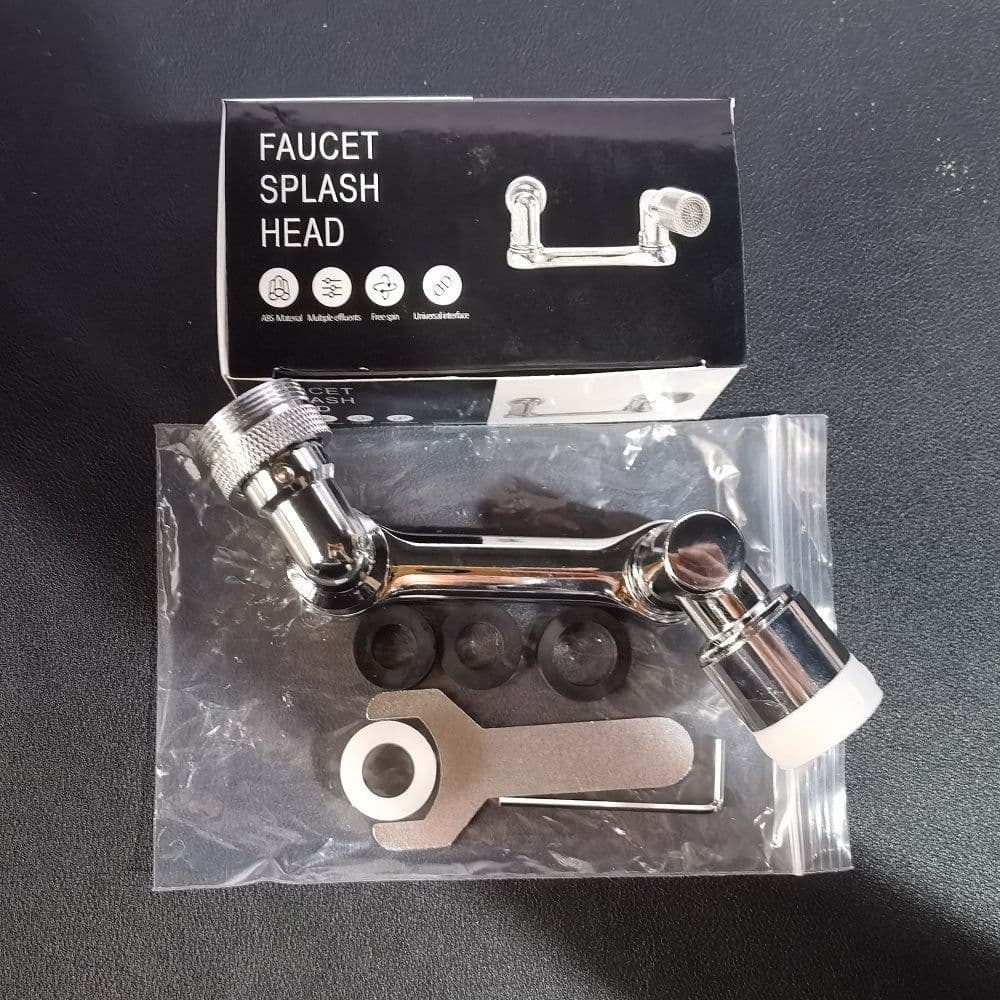image-Universal Faucet Swivel Aerator Extension Nozzle Anti-Splash